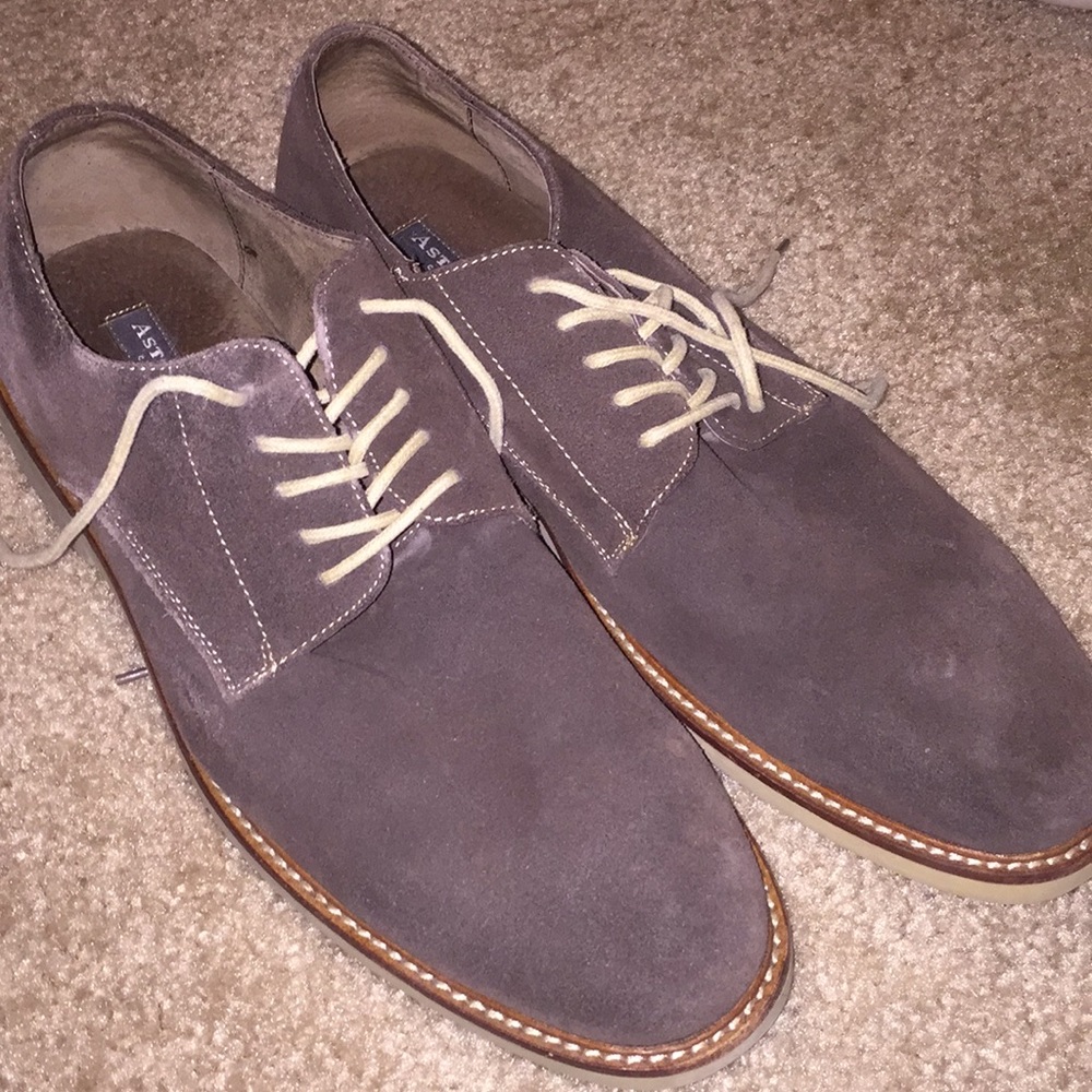 Aston Grey Brown Loafers